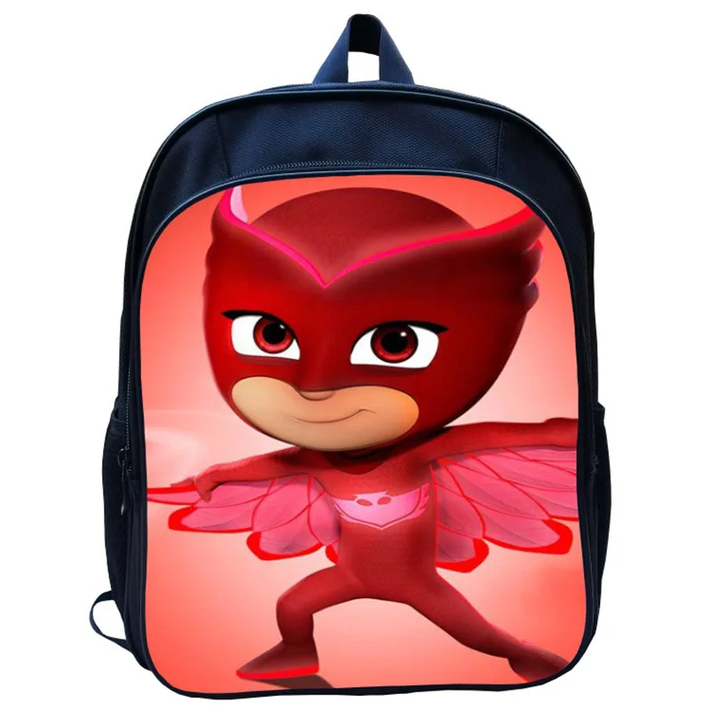 1pcs PJ Masks Catboy Owlette Gekko новая милая детская Студенческая сумка унисекс рюкзак для детей на день рождения Рождественские подарки 2B66 - Цвет: 1pcs