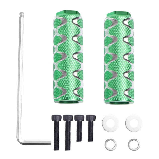 green stunt pegs
