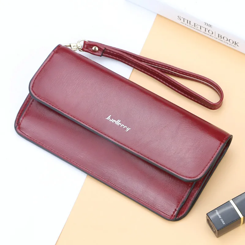 

Long Snap Ladies Wallet Multi-Card Purse Lady Phone Clutch Wallet