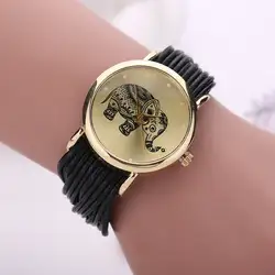 Модные женские часы с круглым циферблатом Элегантные персонализированные Многослойные часы женские часы relogio feminino reloj mujer