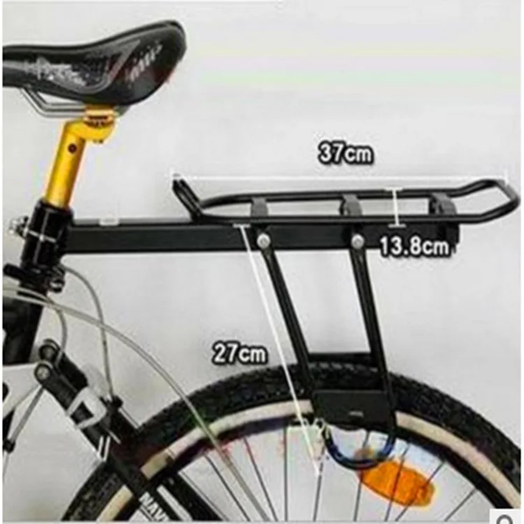 

Mountain Bicycle Quick Release Rear Rack Disc Brakes Aluminum Alloy Shelf Bicycle Loading Shelf Bicycle Accessories