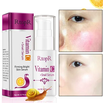 

Vitamin C Snail Serum Rejuvenation Anti Wrinkle Firming Bright Skin for Face Ance Treatment Snail VC Collagen Repair Essence