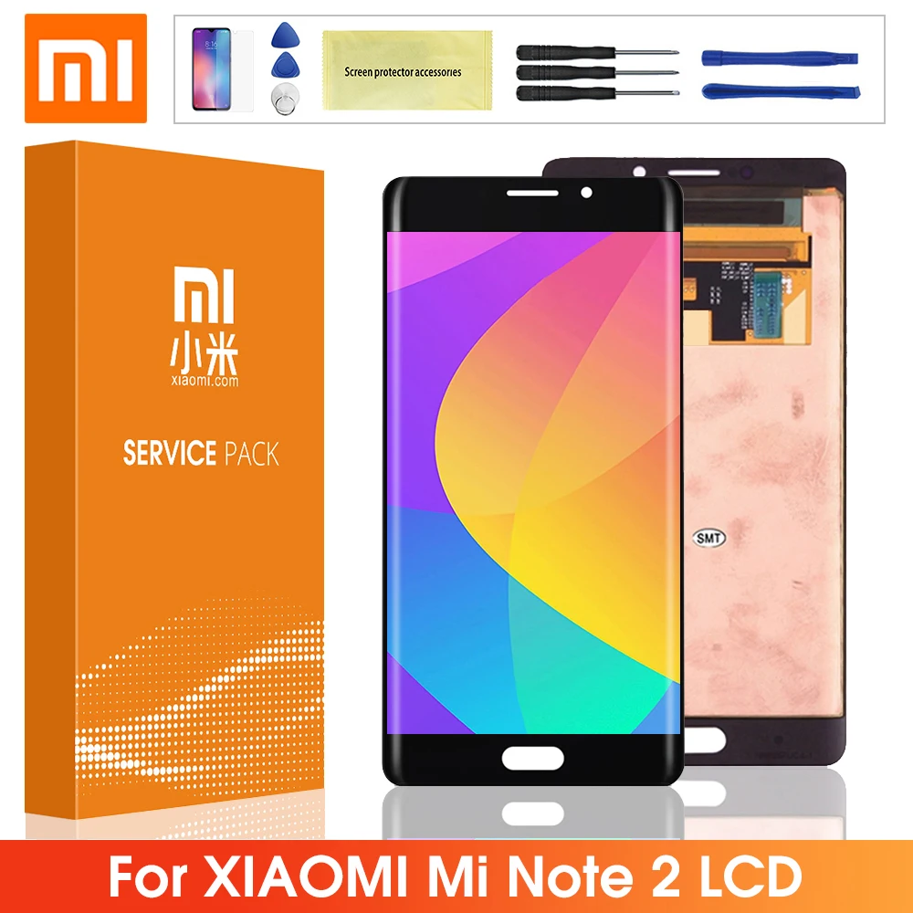 Оригинальный ЖК дисплей 5 7 дюйма для Xiaomi Mi Note 2 Note2 сенсорный экран дигитайзер в