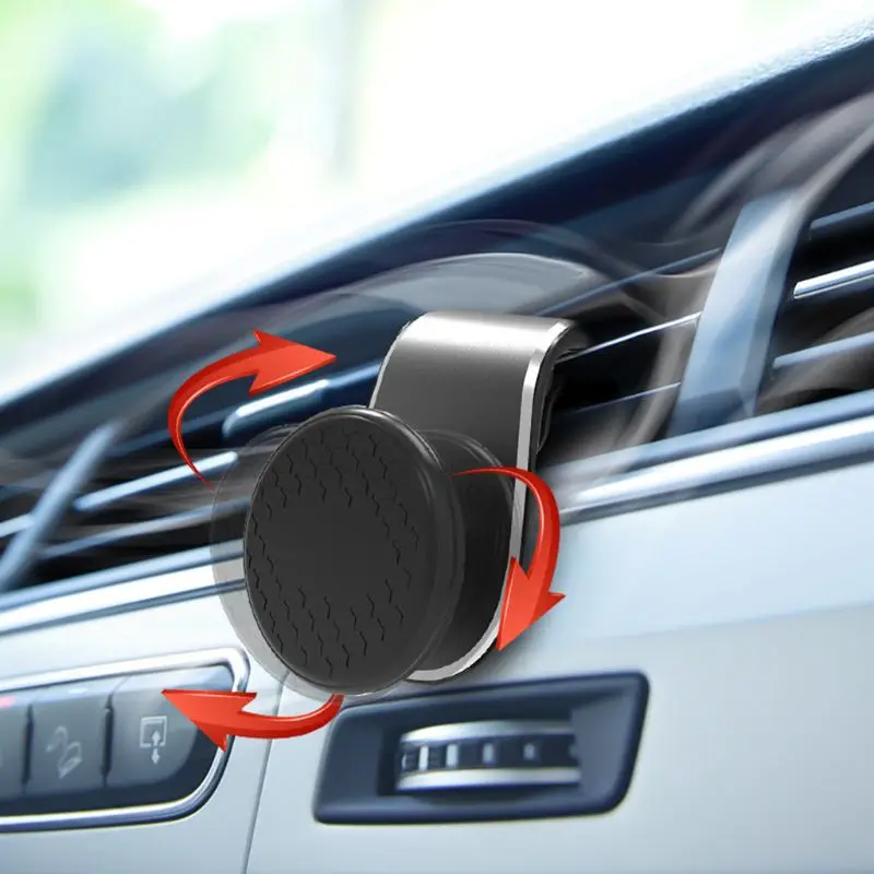 Магнитный автомобильный держатель для телефона, Автомобильный gps Держатель на вентиляционное отверстие, магнитный держатель для сотового телефона