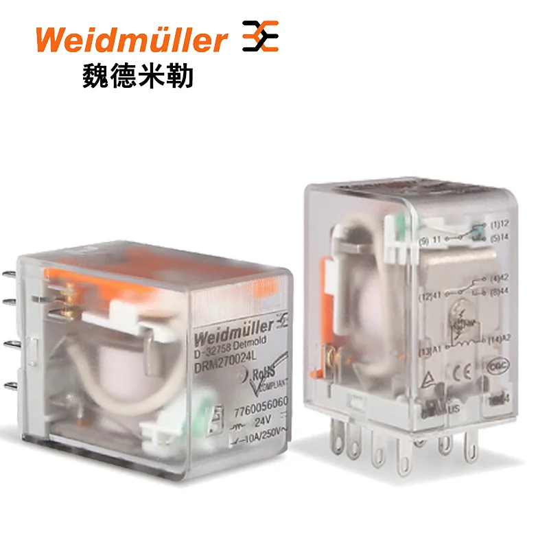 Реле DRM270024L с светильник DC 24V8 pin 776056060