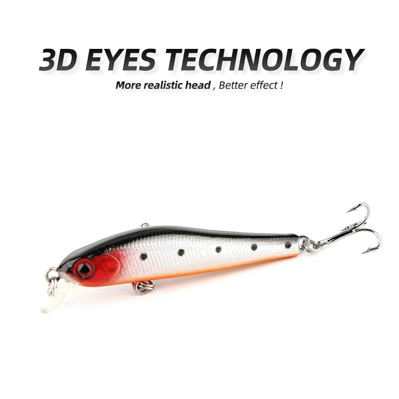 ARDEA small minnow fishing lure hard bait seabass lures flottant isca artificial hard plastic bass crankbait winter fishing bait