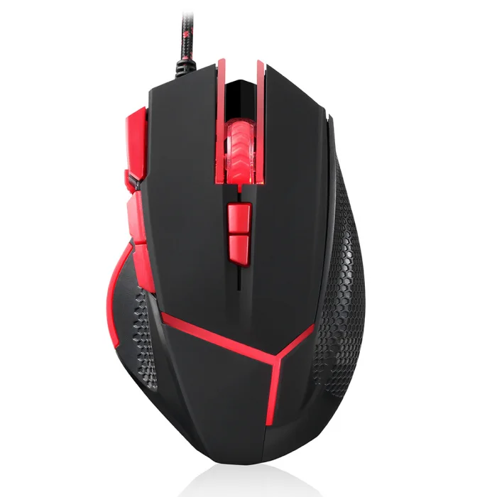 Professional Wired Gaming Mouse 9 Button 4000 DPI LED Optical USB Computer Game Mice JHP-Best