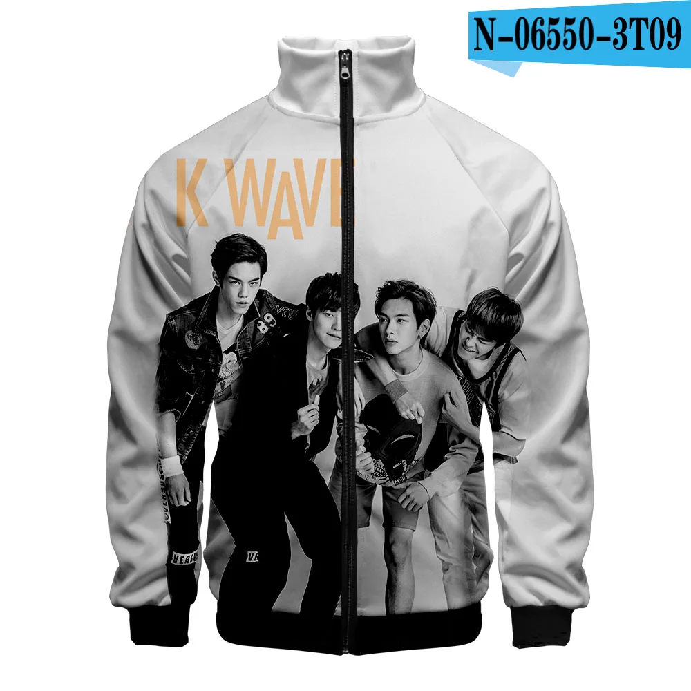 N. Flying Корейская группа унисекс куртка стиль Slim fit ветровка мужская Slim fit молния модный тренд Повседневная куртка ветровка - Цвет: N06550