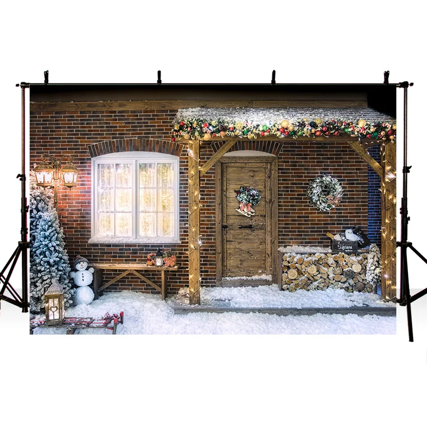 

Christmas Theme photography backgrounds Vinyl cloth Photography Backdrops computer printing backdrops for photo studio