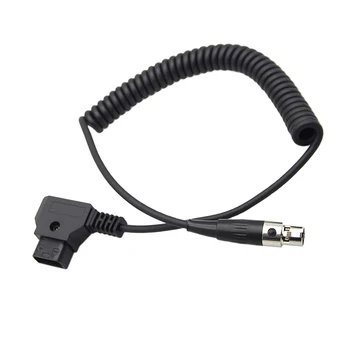 

Mini XLR Female Power Cable D-tap Plug Adapter for ARRI RED Camera 12V TVLogic Monitor 100cm(Black)