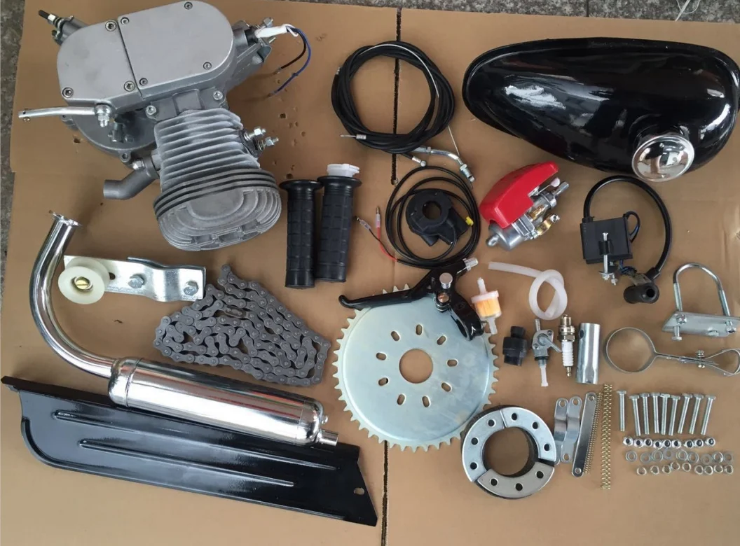 JRL Sliver CNC Cylinder Head&Gasket Set Fit 80cc Motorized Bicycle Bike Motor Engine 