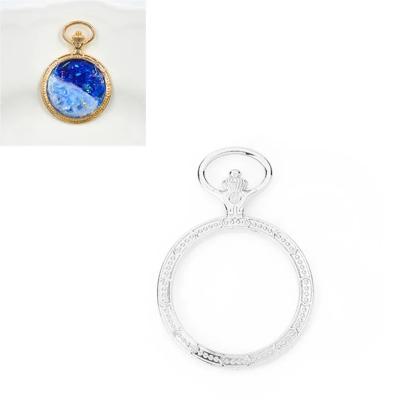 DoreenBeads подвески из цинкового сплава с открытой спиной для карманных часов смолы