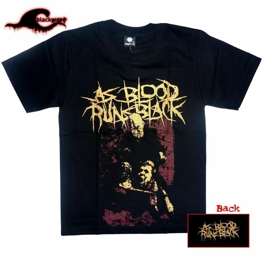 Футболка с надписью As Blood Run |