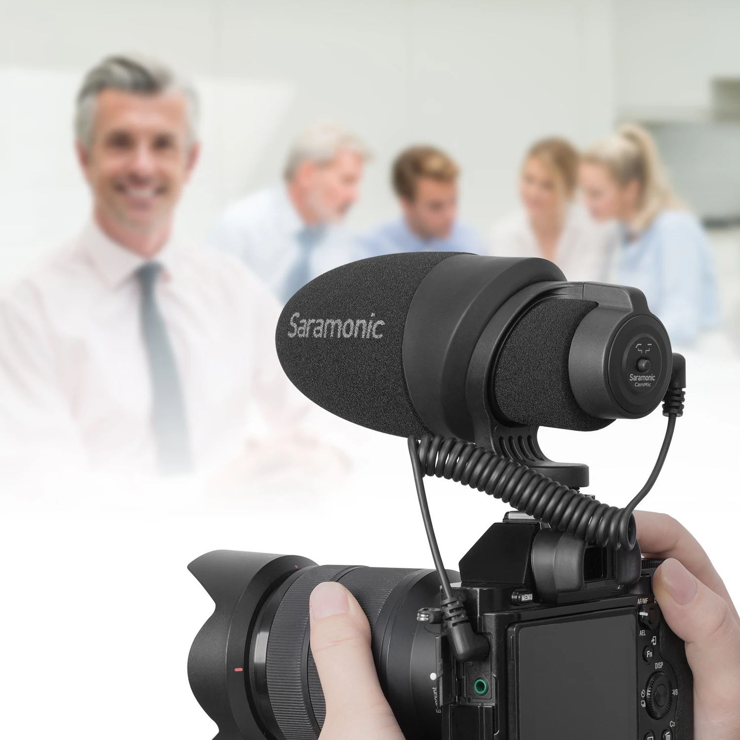 Saramonic - Microfono con registratore VMIC Recorder per fotocamere/videocamere DSLR, MicroSDHC, Display LCD, nero | Prezzi e Offerte | Patentati