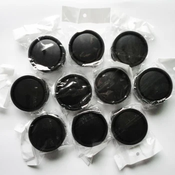 

Durable 10pcs/set Rear lens cap cover for Sony E mount NEX-7, NEX-5, NEX-3 camera lens-Cap Protector lens Black plastic