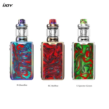 

Original Electronic Cigarettes Kit JOY Shogun JR Kit Build in Dual battery 5-126w Output 6ml Shogun subohm Tank 0.2ohm Mesh Coil