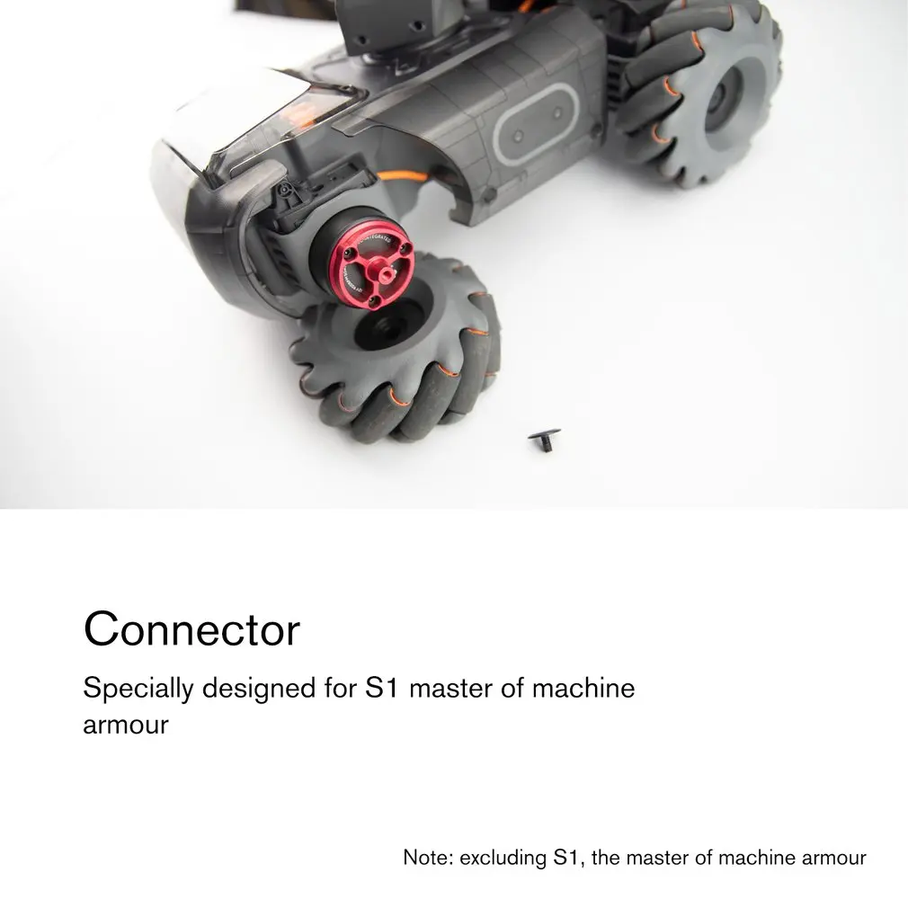 Алюминиевый сплав обновление колеса Разъем для DJI RoboMaster S1 робот обновленная модификация Запчасти Аксессуары