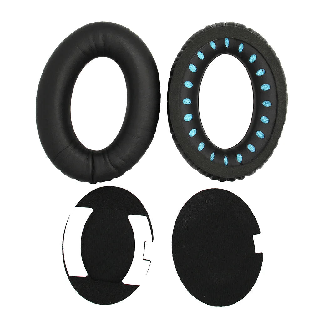 1 пара замена для QC15 QC2 qc25 AE2 шумоподавление амбушюры подушки мягкая пена из искусственной кожи наушники