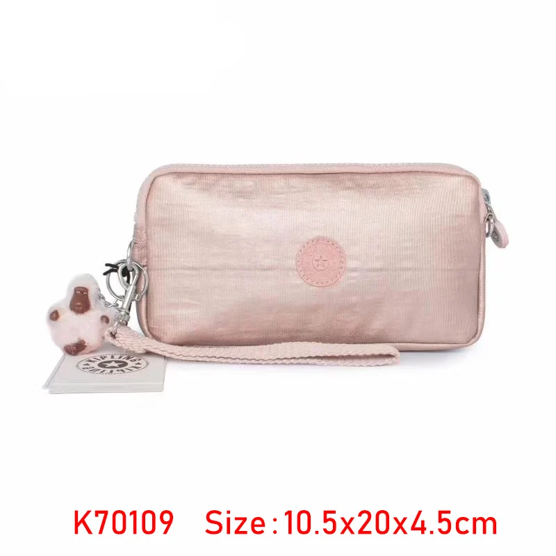 [1] Женская Роскошная оригинальная сумка Bolsa kiple женская сумка Carteira Feminina Hombre Carteras на молнии Sac Femme с брелок "Обезьяна" - Цвет: 7