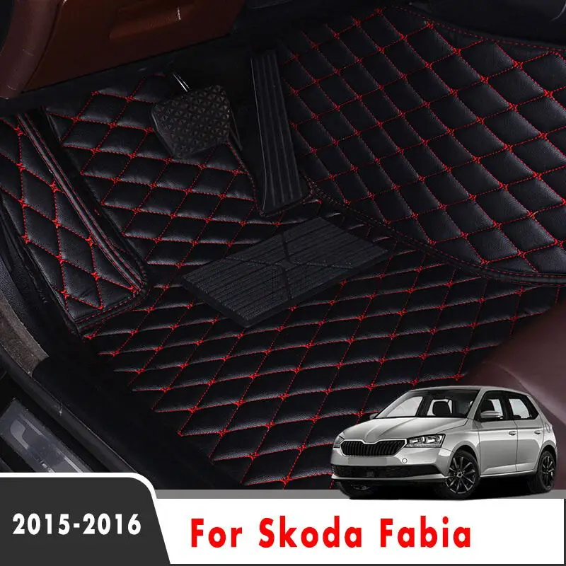 Автомобильные коврики для Skoda Fabia 2016 2015 2017 2018 | Автомобили и мотоциклы