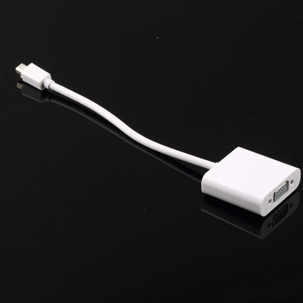 Мини 3-дюймовый DisplayPort DP To VGA Кабель-адаптер для ноутбука