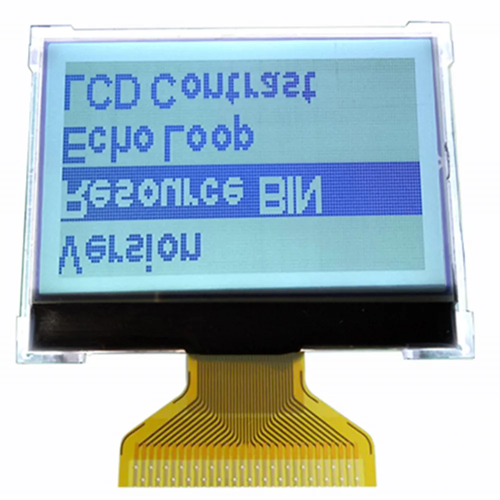 Модуль ЖК дисплея COG 12864 ST7565R с подсветкой 3 В 30 контактов Серый/Синий опционально