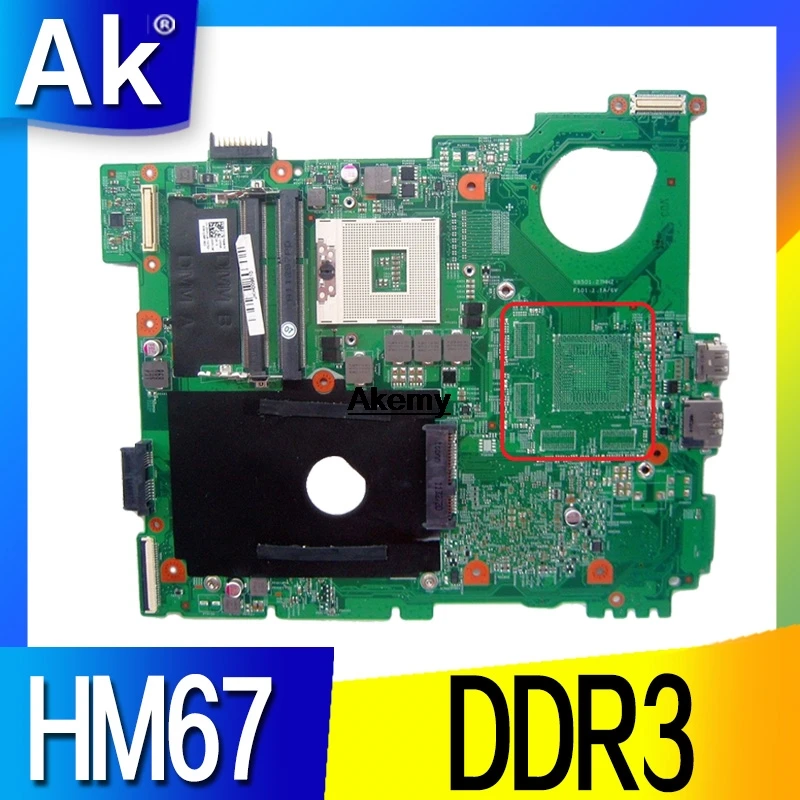 

N5110 For DELL inspiron 15R N5510 CN-0G8RW1 0G8RW1 G8RW1 HM67 DDR3 motherboard 100% original Test work