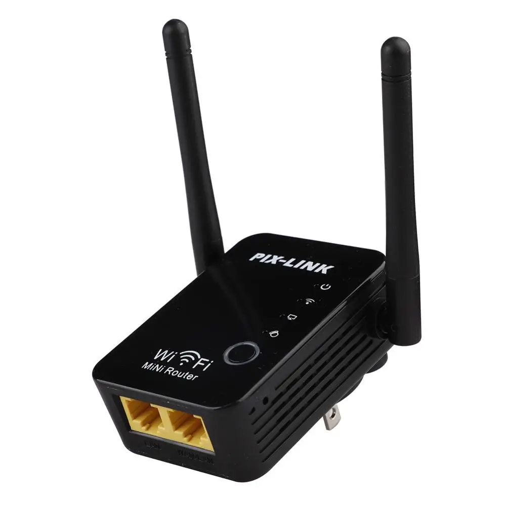 PIXLINK Wi-Fi ретранслятор 300 Мбит усилитель Rourter/режим ретранслятора/точки доступа Диапазон сети расширитель маршрутизатора Мощность расширитель Roteador 2/4 антенны