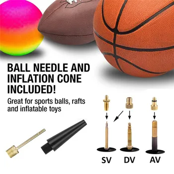 

Bicycle Air Pump Inflator Needle Adapter Hose Set Mountain Road Bike Valves Adaptors Ball Sports Inflating Accessories Use