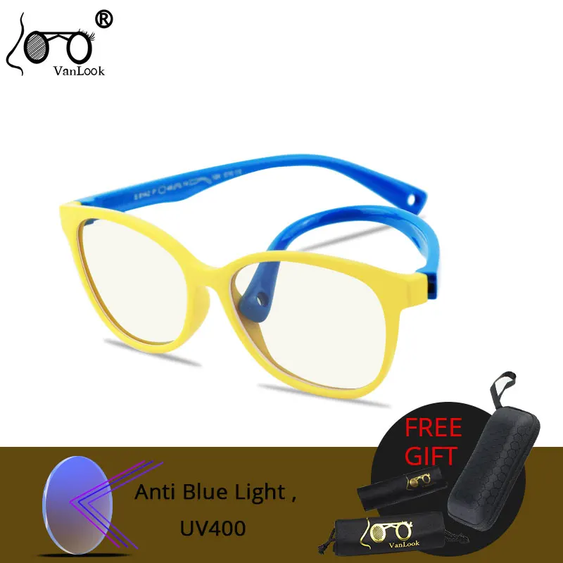 Vanlook Blue Light Blocking Детские экранные очки компьютер для маленьких мальчиков и девочек детские игровые ланты