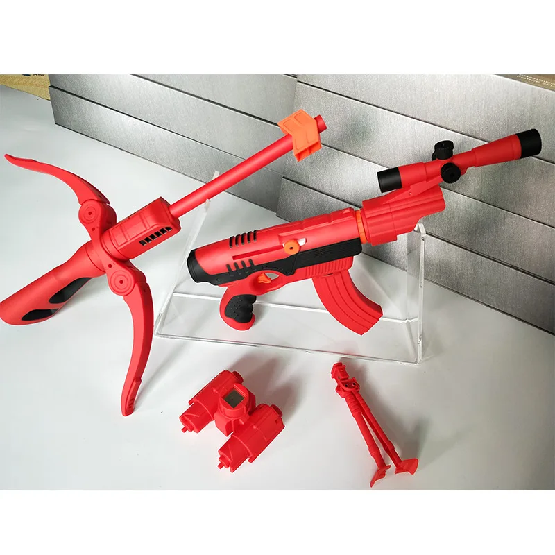 

Cool Peter with New Style 8 Pieces Crossbow Shotgun Sight Creative Assembling Magnetic Building Block Toy Gun