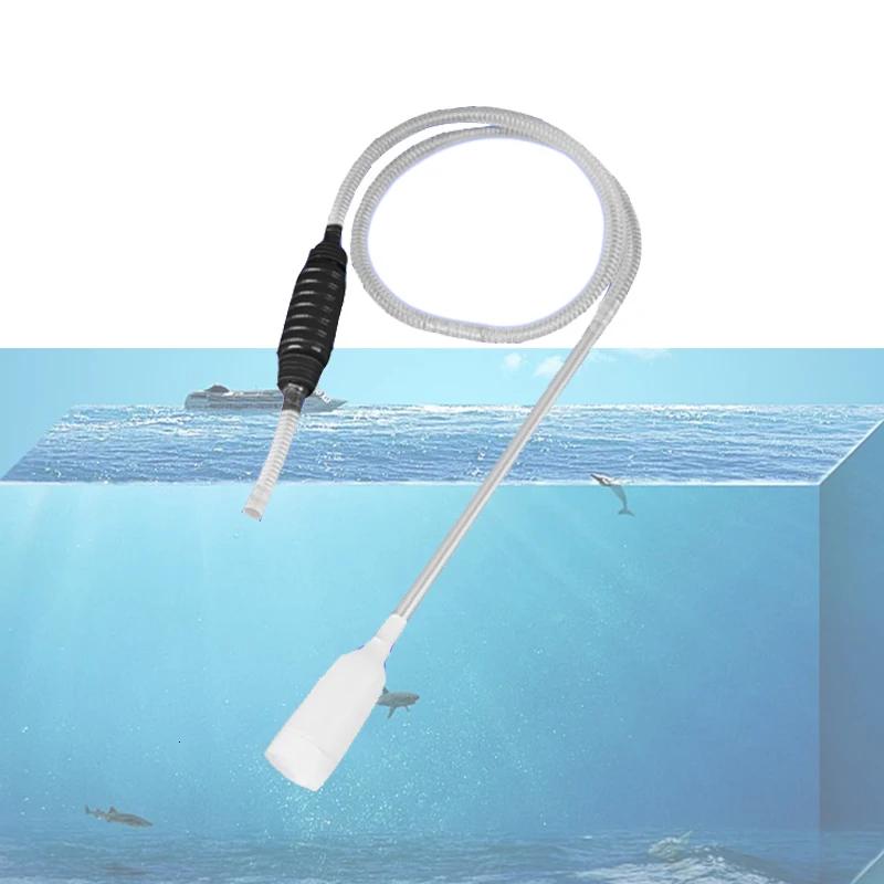 1.7m Medium Aquarium Water Change Fish Tank Device Manual Pumping Pump Siphon Pipe Cleaning Tool | Дом и сад