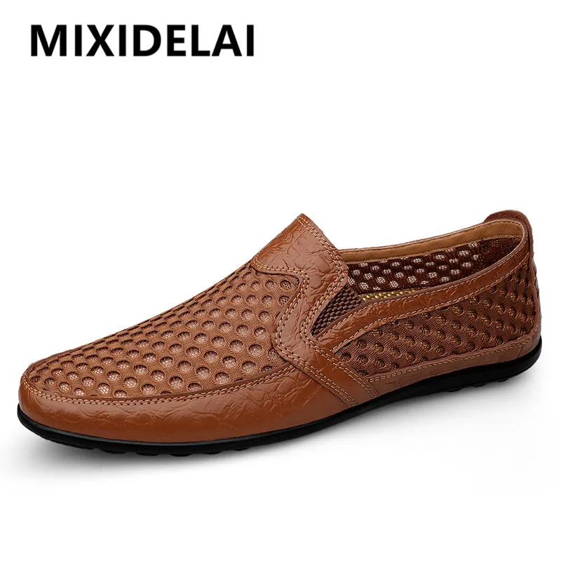 Breathable Mesh Shoe Men | Men's Breathable Loafers | Summer Men's ...