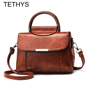 

TETHYS Soft Leather Tote Bags for Women Vintage Crossbody Bags for Women Luxury Handbags Women Bags Designer Shoulder Bag Bolso