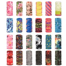 Открытый Скалолазание туристические шарфы Велоспорт Лыжный спорт Рыбалка защита от ветра, УФ излучения Камуфляж Бандана Маска для лица шейные шарфы