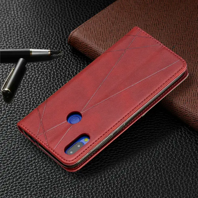 6,3 ''Redmi Note7 защитный чехол Xiaomi Redmi Note 7 Pro Чехол, Роскошный футляр откидная крышка для Funda Redmi Note 7 Чехол Note 7S Capa