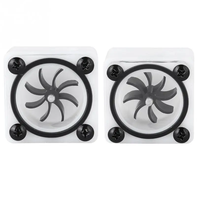 Pc Water Cooling Flow Meter G1/4 Thread Revolving Speed Water Cooling