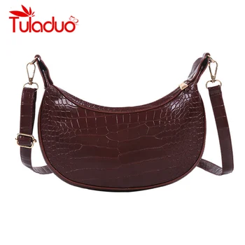 

Small Stone Pattern Crossbody Bags For Women 2019 PU Leather Purses and Handbags New Designer Ladies Over Shoulder Messenger Bag