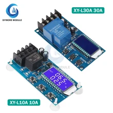 

10A 30A 6-60V Lead-Acid Lithium Battery Charger Control Module Automatic charging control Overcharge Protection Board 12V 24V