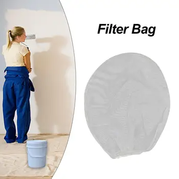 

Paint Strainer Bag Fine Mesh Filters Bag Elastic Opening Strainer Bags Acid Alkali Resistant For Paint Gardening