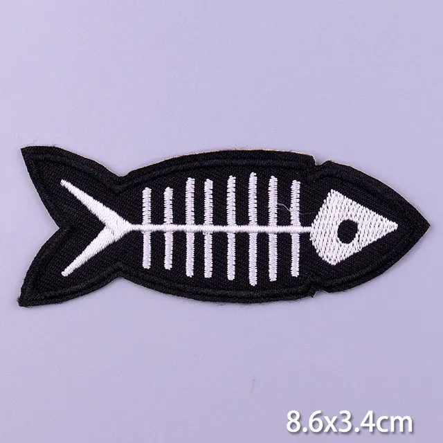 DIY Cartoon Cat Dog Patches On Clothes Animal Patch Unicorn Letter Embroidered Patch Iron On Patches For Clothing Stickers Badge PE3865CT