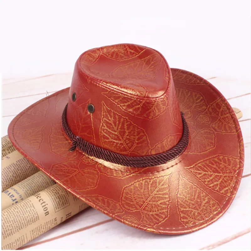 Игра Red Dead Redemption 2 Arthur Morgan cosplay ковбойская шляпа реквизит для одежды кожаный унисекс модный аксессуар Кепка - Цвет: 3