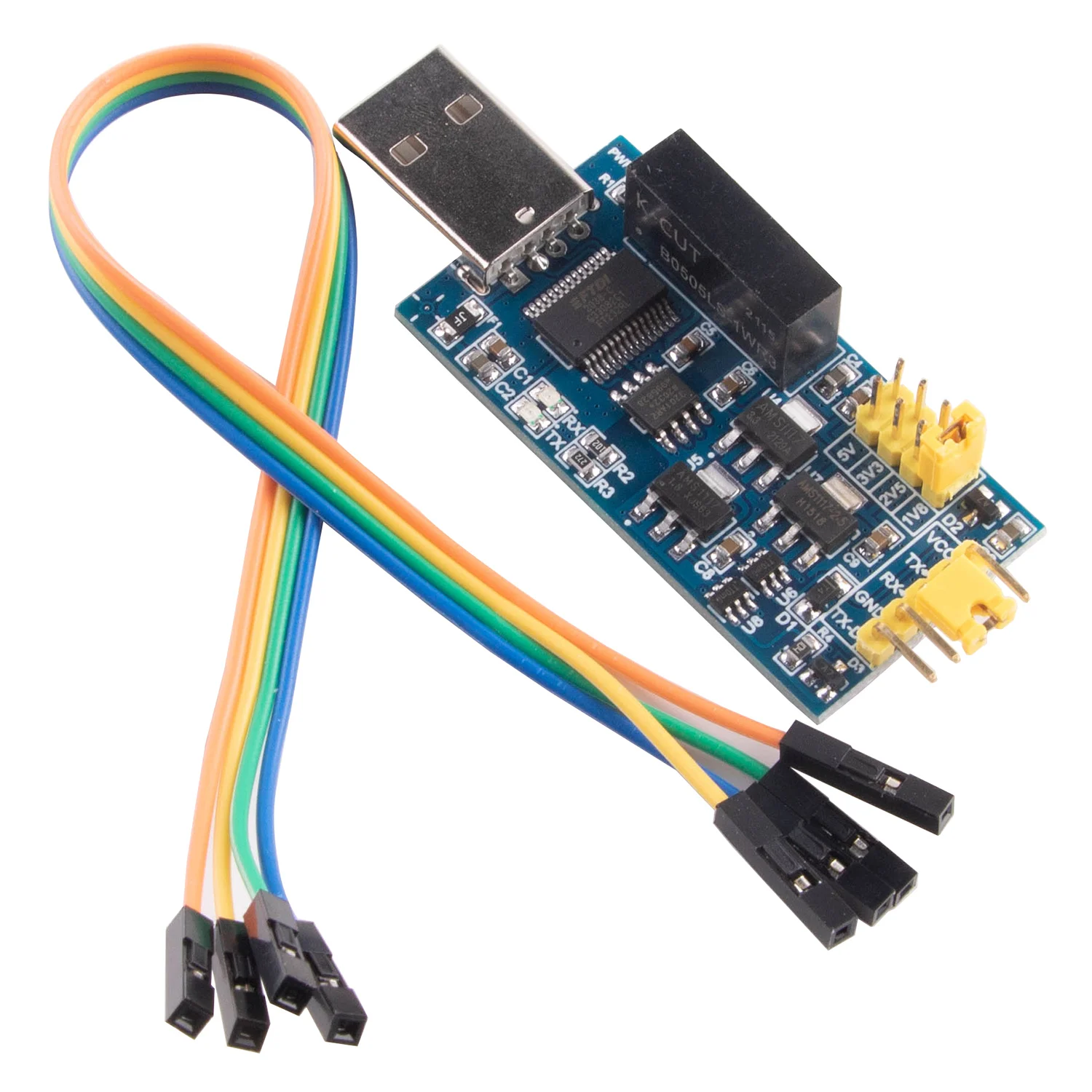 BuildYourCNC - FTDI TTL-232R 5V USB to UART (Serial) Converter