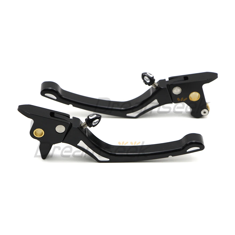 

Motorcycle Black Clutch + Brake Lever for Harley Touring Street Glide 2014 2015 2016 CNC Aluminum Regulator Edge Cut Style