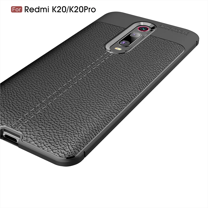 SemgCeKen ультра тонкий кожаный чехол для Xiao mi Red mi k20 pro k 20 k20pro mi 9t роскошный мягкий силиконовый чехол-накладка etui