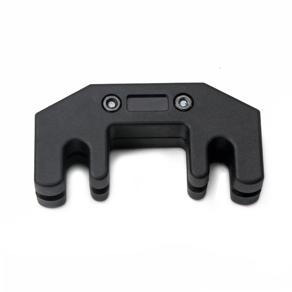 Rubber Coated Heavy Metal Practice Mute Silencer for Cello & Viola Black