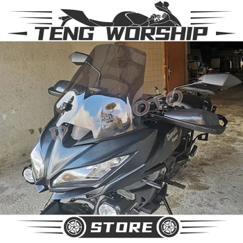 

for KAWASAKI VERSYS650 VERSYS 650 2010-2018 Motorcycle Accessories Windscreen Windshield Shield Screen Viser VIsor Front Glass