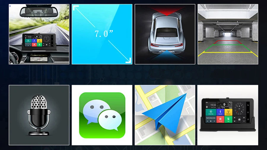 Лучшая 4G Автомобильная Dvr камера ADAS Android Автоматическая Регистрация с gps навигацией Full HD 1080P видео рекордер двойной объектив камера s Vehicele