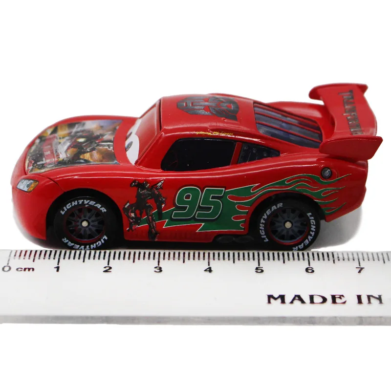 Pixar Cars disney Car Коллекция редких ограничённых роботов воины кожа Маккуин модель металлическая литая под давлением детская игрушка рождественские подарки