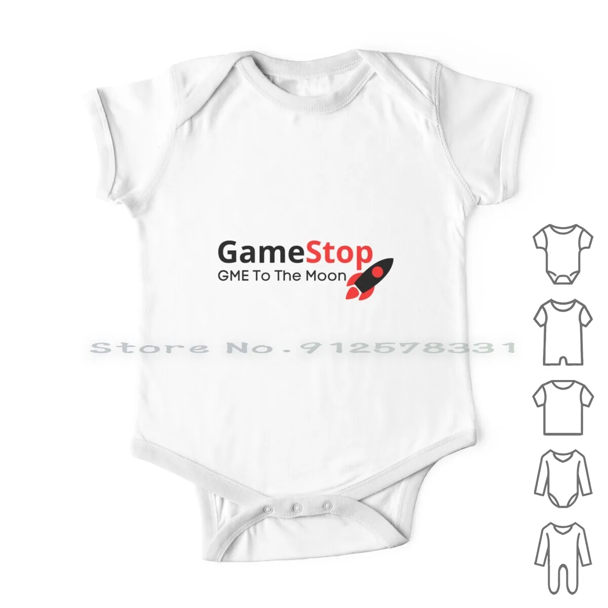 Gamestop Gme To The Moon , Gme , Gamestop , Gme To The Moon , Wallstreetbets , Gamestonk , Gme Stock-2-Nero _ Rosso Neonato